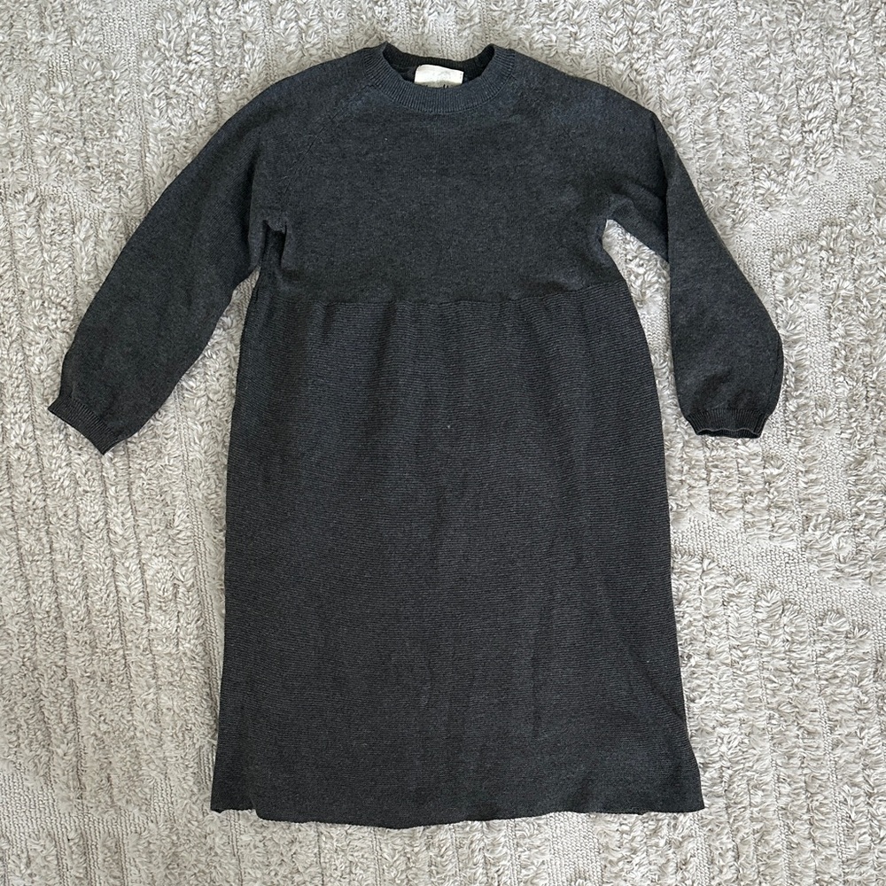 Vignette Charcoal Knit Dress